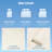 Cooling Nylon Bedding Set, 108x90 Ivory Elegance For All Seasons
