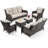 Anahit 6-Piece Outdoor Sofa Seating Group with Cushions-780900354