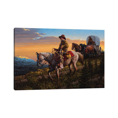 «On Timberline Pass» par Joe Velazquez - peinture sur toile tendue