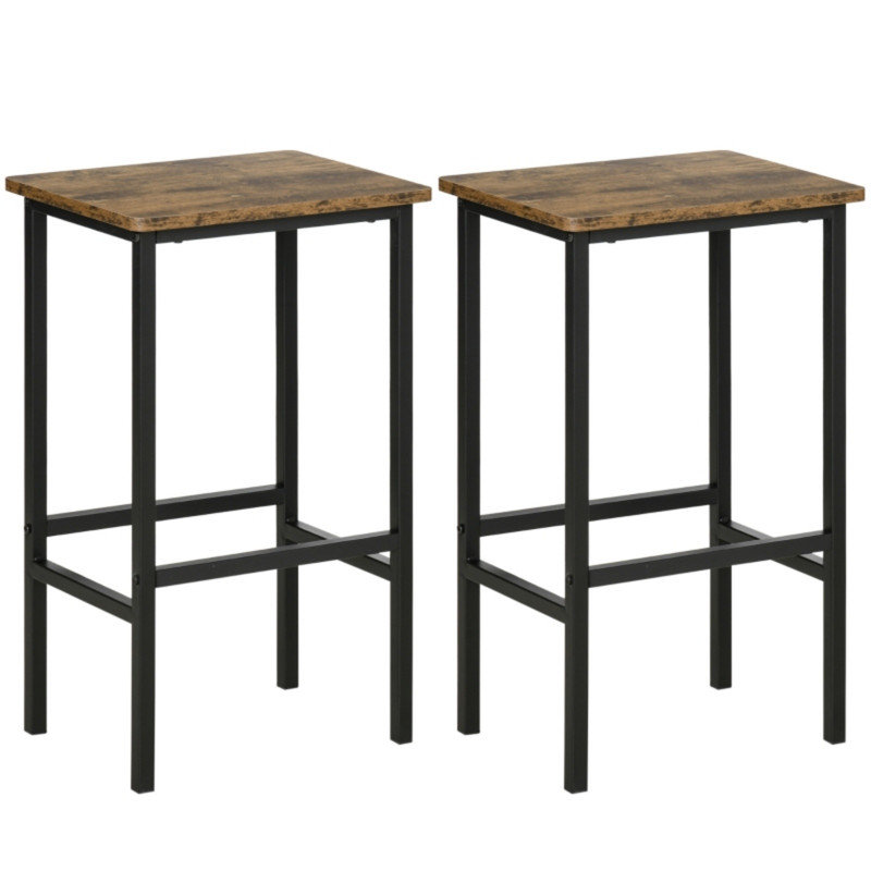Counter Stool with Metal Frame