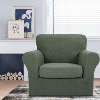 Box Cushion Armchair Slipcover