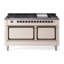 ILVE Nostalgie II Noblesse 60 in Dual Fuel Range, 9 Burner, Griddle-828848898-828848908