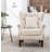 Jacquelyn 29'' Wide Tufted Polyester Wingback Chair-2060722366