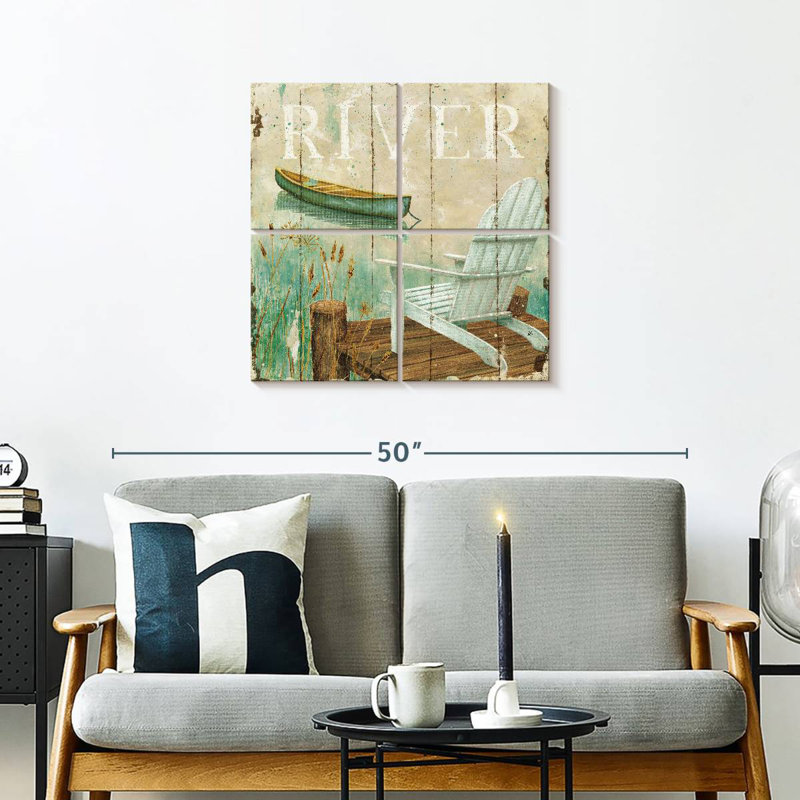 Aletra Waterside IV, 26" H x 26" W