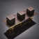Diadema Oil Rubbed Bronze LED Rain Shower with Handheld Spray and Brass Body Jet System