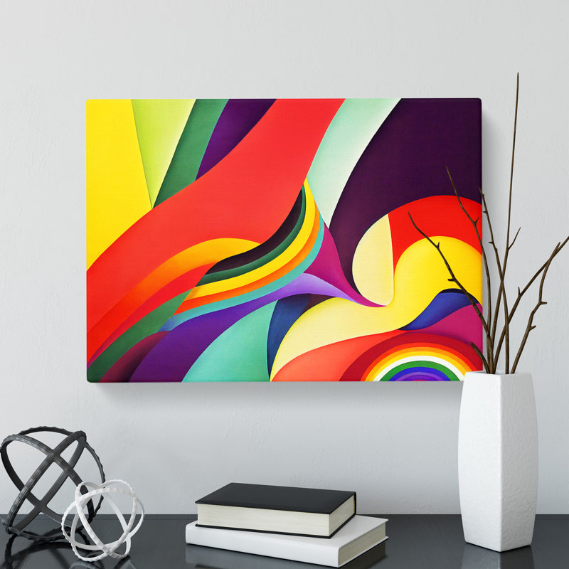 Unbelievable Abstract Art - Wrapped Canvas Painting, 35cm H x 50cm W x 3cm D