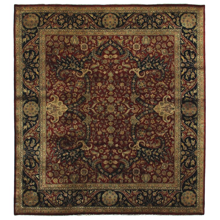 CLEARANCE Antique Floral Kashan Persian Area Rug Handmade Wool