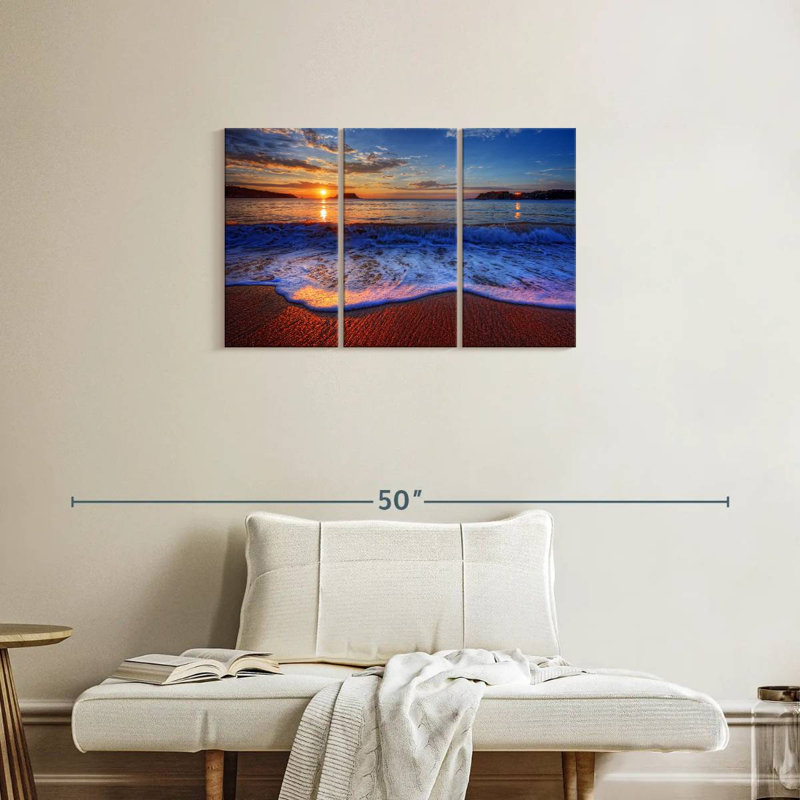 Gillard Sunset Waves, H 20 po x l 33 po