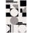 Felipe Handmade Wool Gray/Black/White Rug-70742651