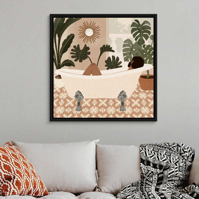 " Home Spa IV " by Victoria Barnes Painting Print