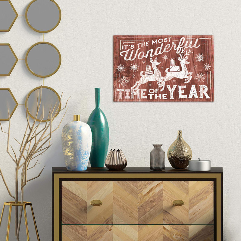 Rustic Holiday I by Laura Marshall - Wrapped Canvas Print, 66.04 cm H x 45.72 cm W x 1.91 cm D