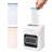 Attendance Punch Time Clock Employee Payroll Recorder LCD Display w/ 100 Cards