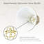 Royal Designs, Inc. BSO-704RC-7BG-2, abat-jour de base avec attache ronde True Bell, 3,75 po x 7 po x 6,75 po, beige, paquet de 2-1104794252-1104794255