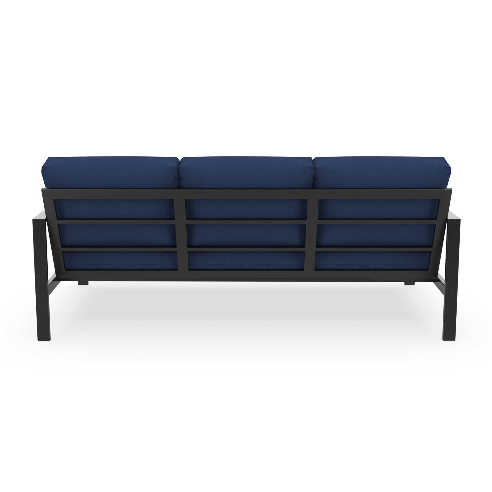 Townsend 80" Sunbrella® Patio Sofa, Canvas Navy Sunbrella® Canvas, No, None