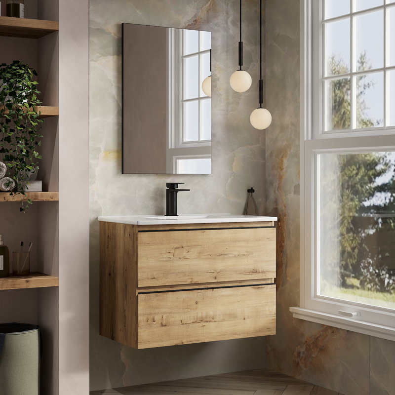 Bethene 80mm Single Bathroom Vanity with Basin