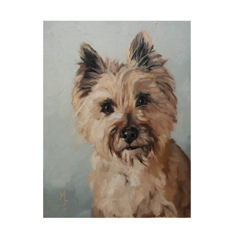 Art mural sur toile tendue - Marian Parsons «Pet Portraitudes III», art mural pour salon, chambre à coucher ou bureau - 35 x 47
