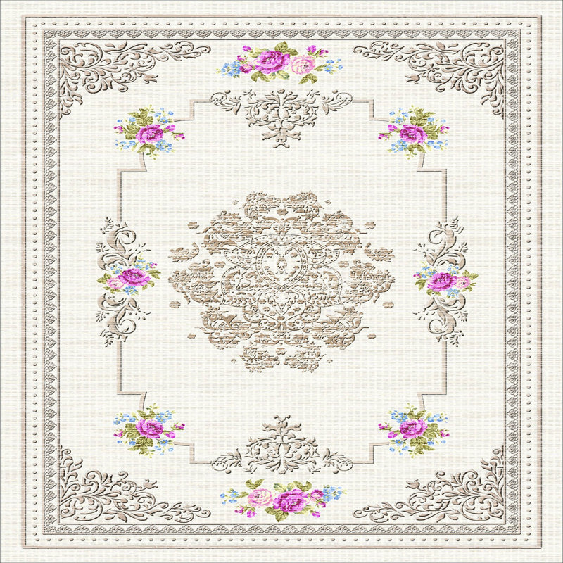 Elegant Hall Carpet, 31.5 x 78.7 inches | 100% Polyester, 0.4 inch Pile Height | Antibacterial, Non-Slip PVC Felt Dot Underside | Machine Washable, Durable Woven Design | Perfect for Entryways & Living Spaces