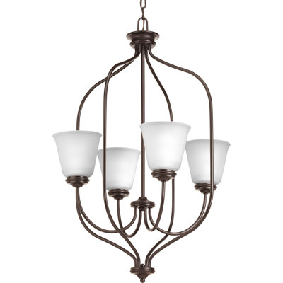 Lustre géométrique grise 4 lumières Pedroy