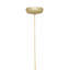 Hertel 1 - Light Gold Teardrop Pendant