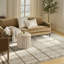 Tapis taupe moderne Ebern Designs Reimann-794224324