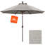 Parasol de patio en oléfine 9 pi 9 pi-681813122