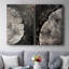 ABSTRACT Series CCII - Toile tendue avec châssis de qualité supérieure - Prêt à accrocher-108955048