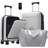 Front Opening Luggage Set 3 Piece-129384201