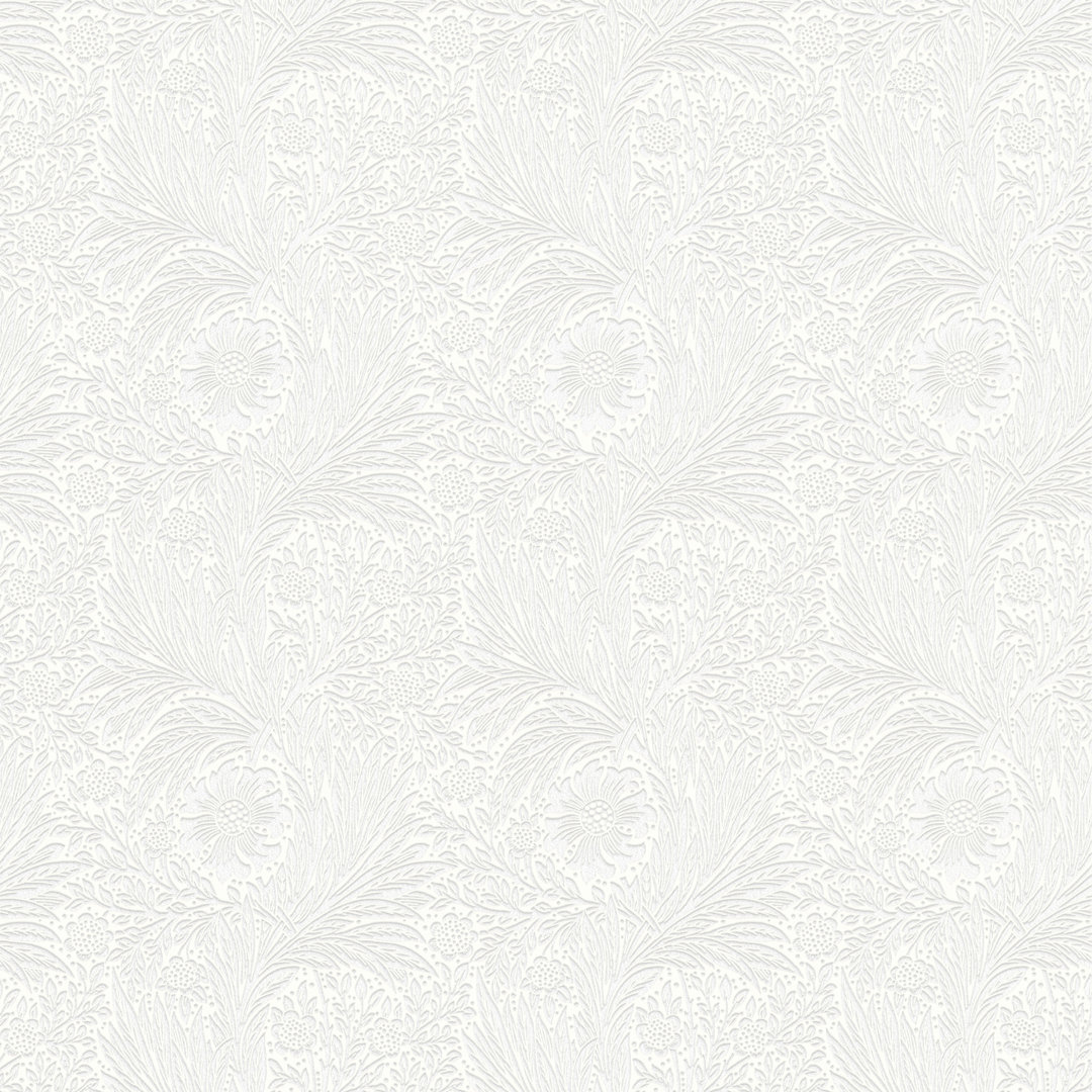 William Morris at Home Marigold Paintable Wallpaper