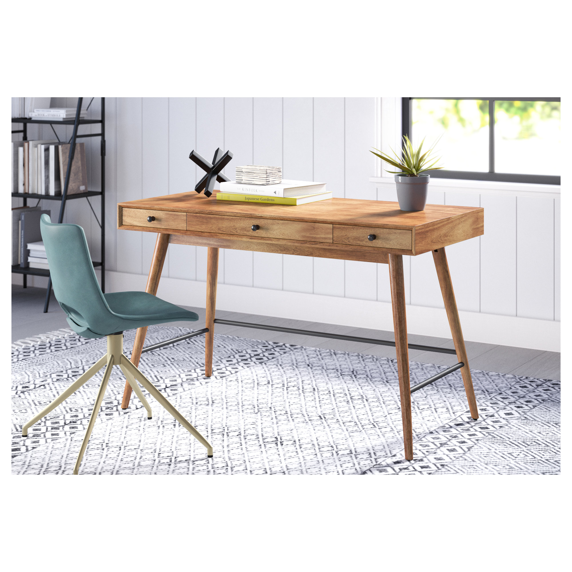 Andersen Writing Desk, Brown