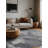 Machine Washable Gray Area Rug-136130080