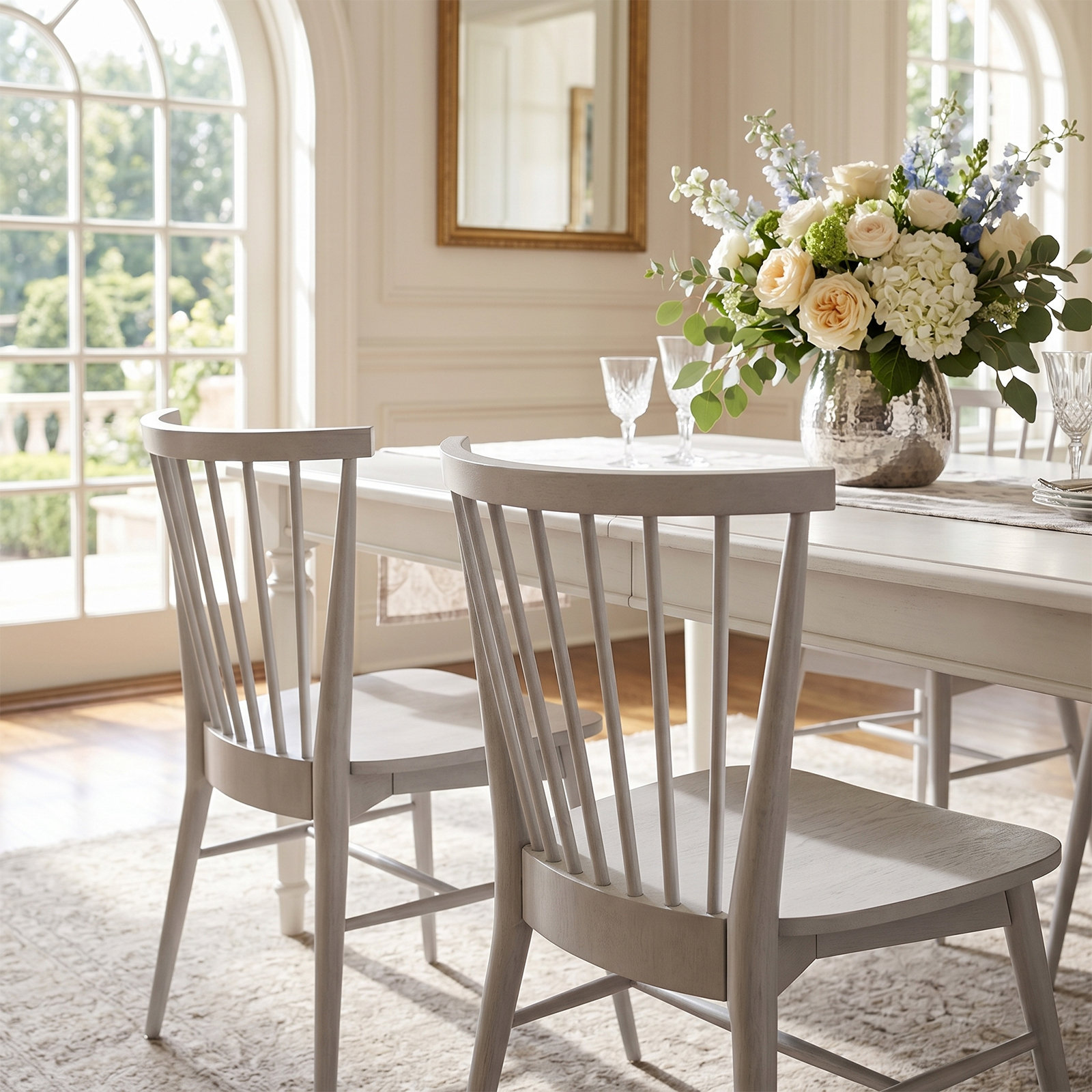Arka Side Chair, White