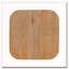 Table de salle à manger carrée en bois-1049489015