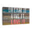 «Dream Live Love Quote», reproduction sur toile-92760817