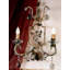 2 - Light Clear/Gold Candle Wall Light-25656043
