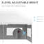 19 pi. L 10 pi. D Auvent escamotable en acier