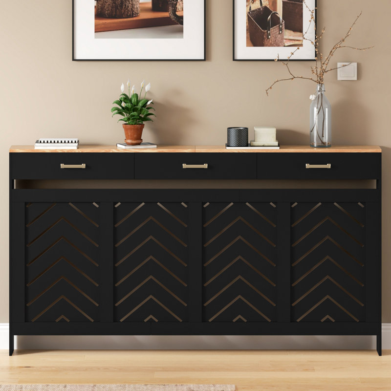 Freestanding, XL, Black