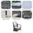 Moda 70 In. X 39 In. X 27 In. Rectangular Wicker Outdoor Gas Fire Pits Dining Setx