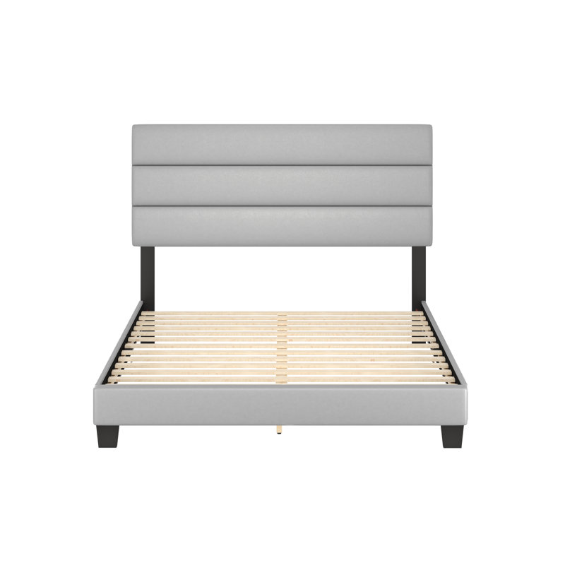 Base de lit tapissier Boyd Sleep Piedmont, Double, Gris