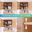 Aaleeyah Bamboo Freestanding Over The Toilet Storage