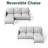 Thompson Upholstered L-Shaped Sectional Reversible-1815653671