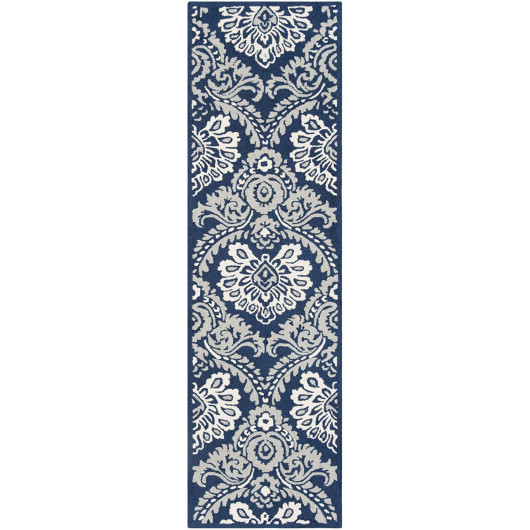 Tansy Wool Damask Indoor Rug