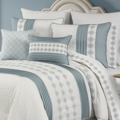 Trilogy 3Pc. Comforter Set Blue