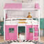 Lit superposé style maison basse avec toit-405219896-405219897