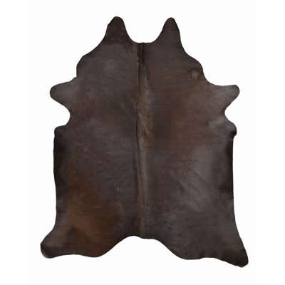Cowhide Area Rug in Brown