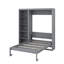 Lit escamotable double pleine grandeur avec tablettes-890313374-890313375