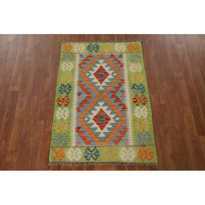 Tapis décoratif South Western Kilim 3 x 4