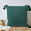Housse de coussin décoratif couleur unie 100% coton faite à la main Everyday-1962380626-1967494023