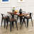 Josey Counter Stool with Metal Frame-1118869420