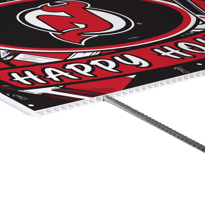 New Jersey Devils Yard Sign, Holiday