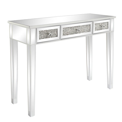 Eashan Glass Writing Desk